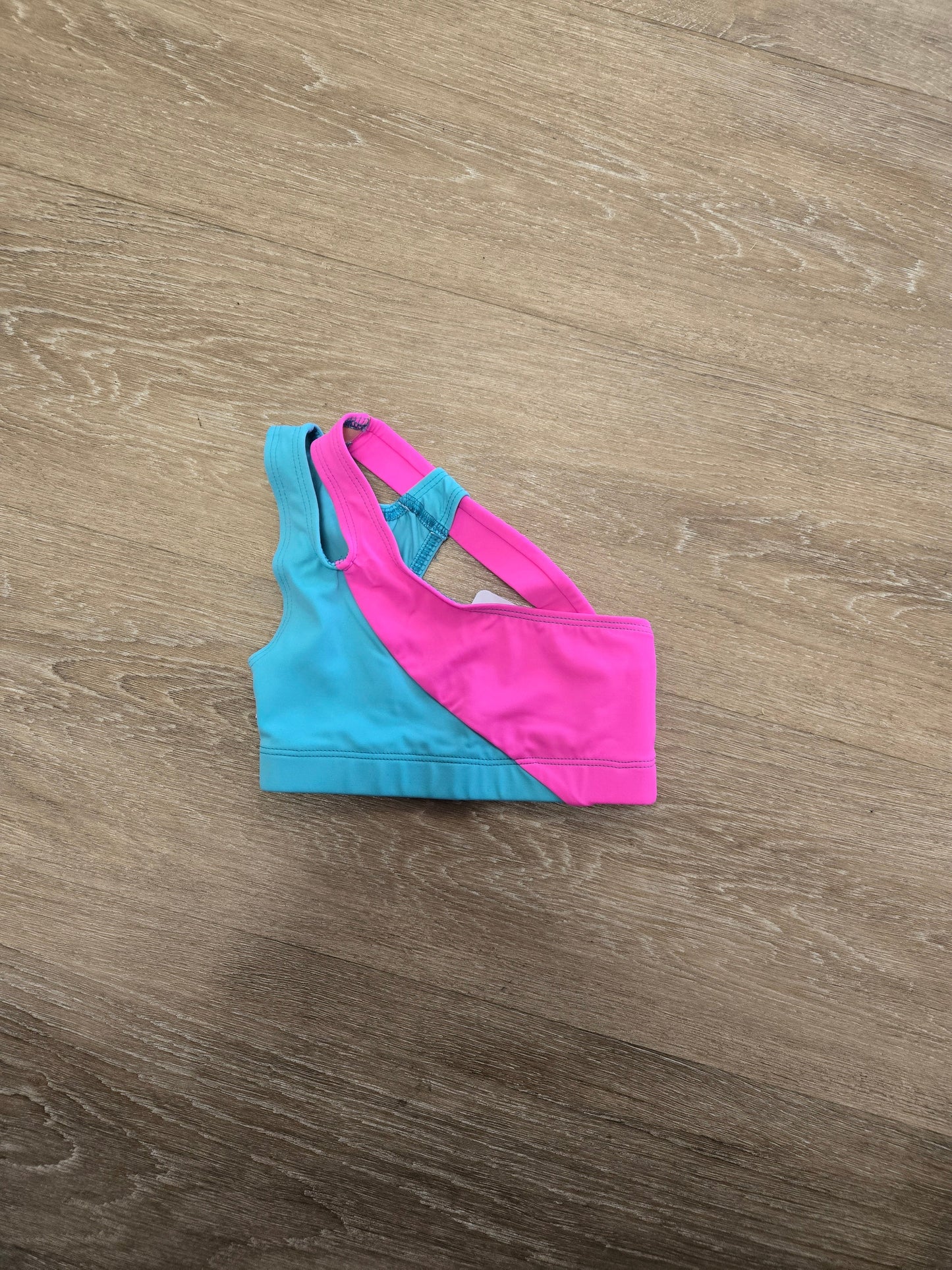 Migaru Kids One Shoulder Crop Top