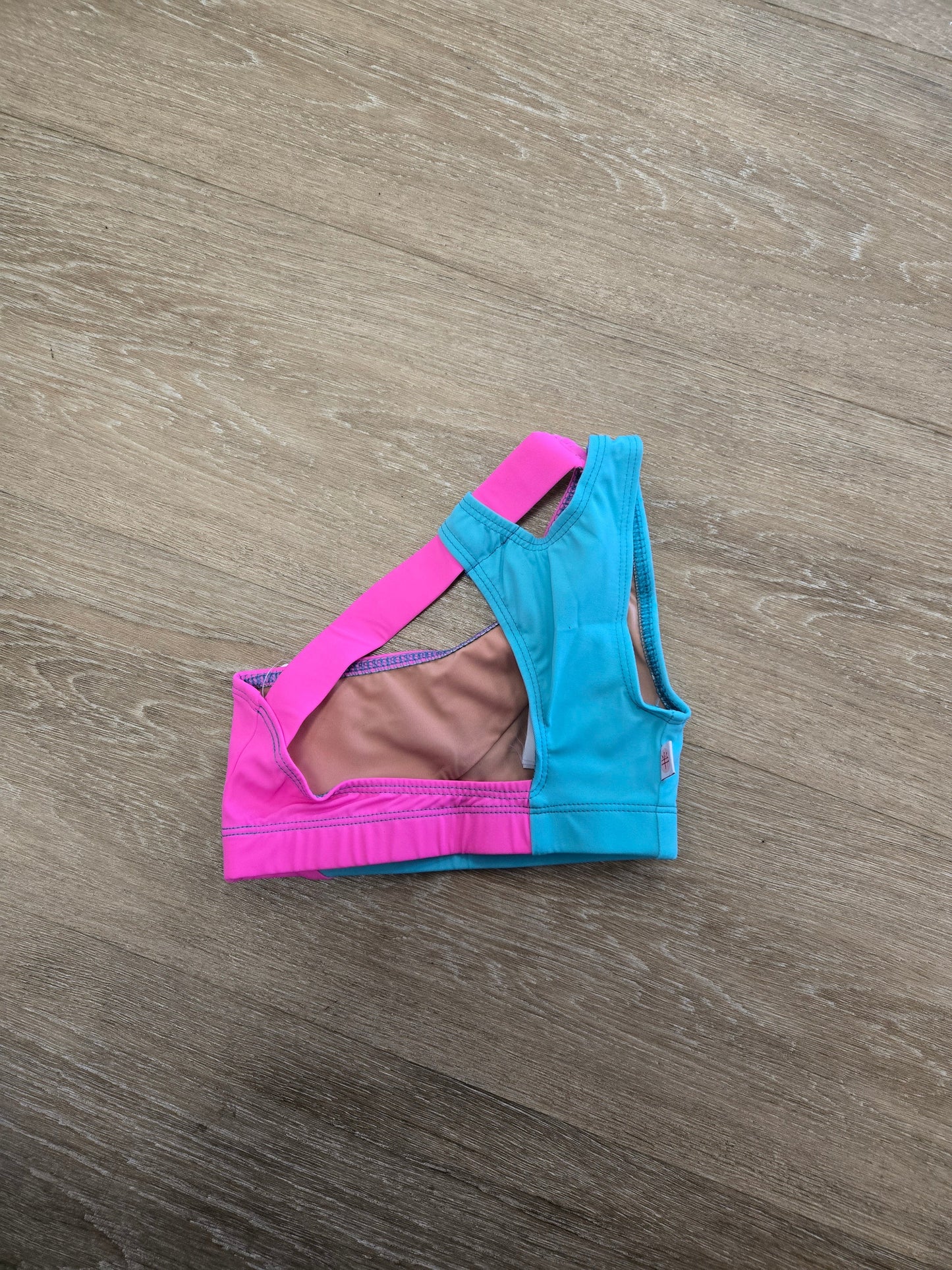 Migaru Kids One Shoulder Crop Top