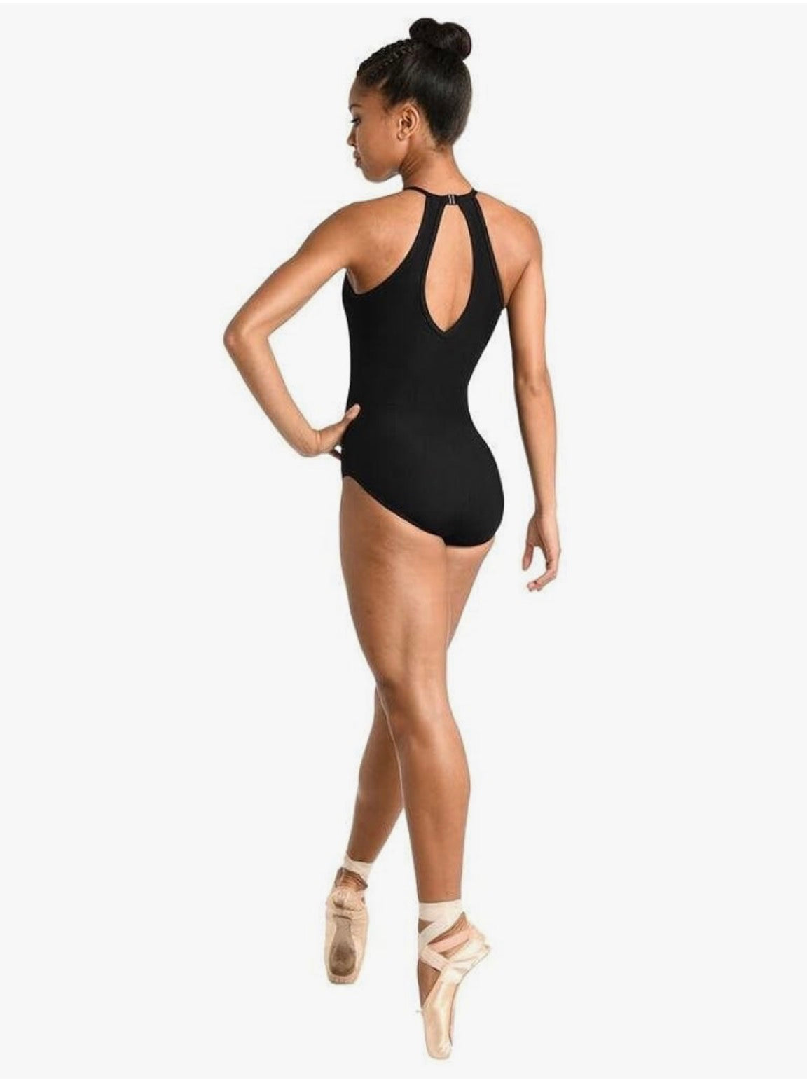 Danz N Motion Ribbed Cutaway Tank Leotard