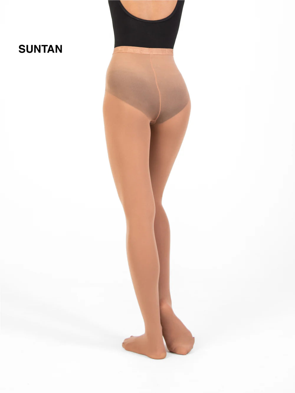 Body Wrappers TotalStretch Seamless Footed Tights Plus Size