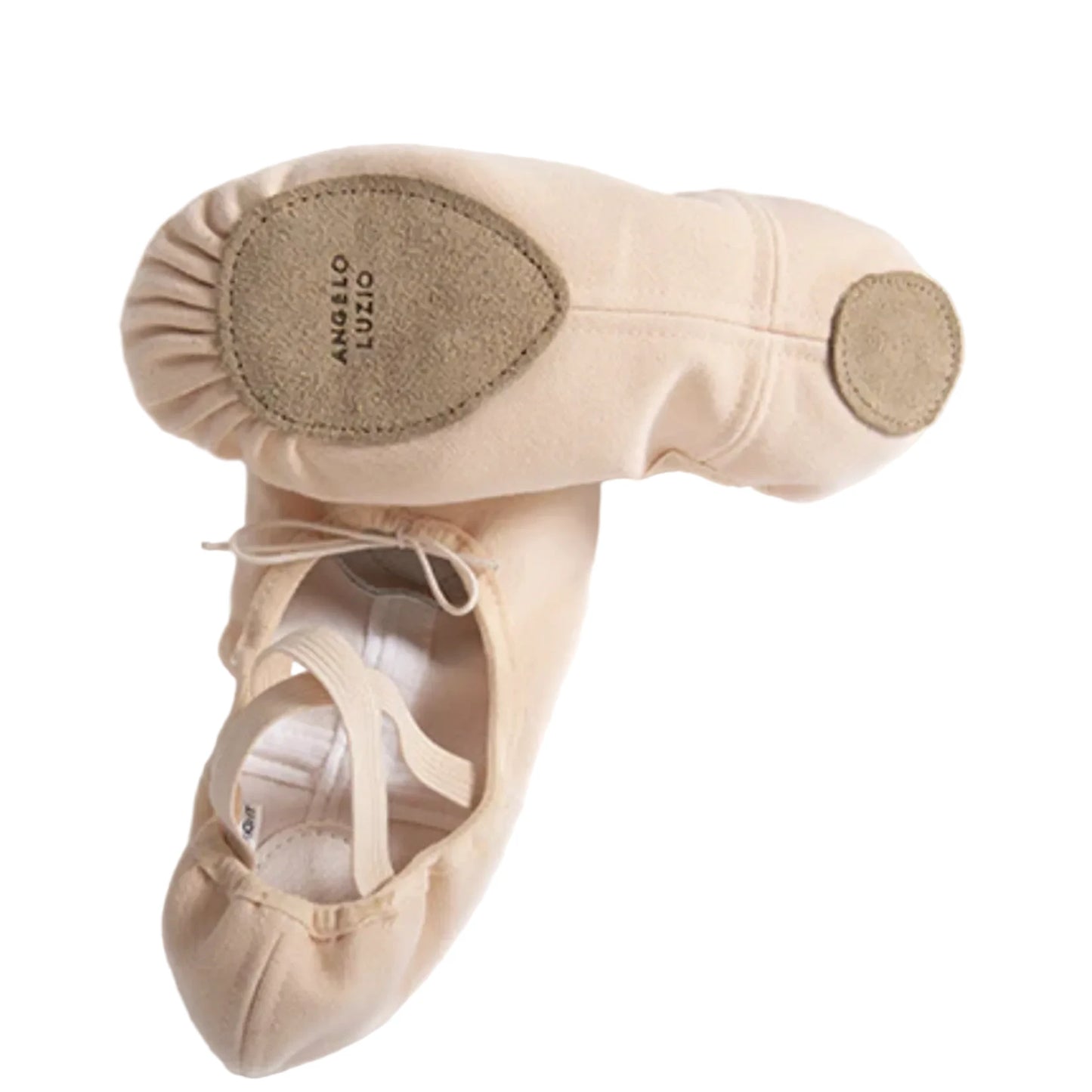 Body Wrappers Angelo Luizio Canvas Kids Ballet Slipper