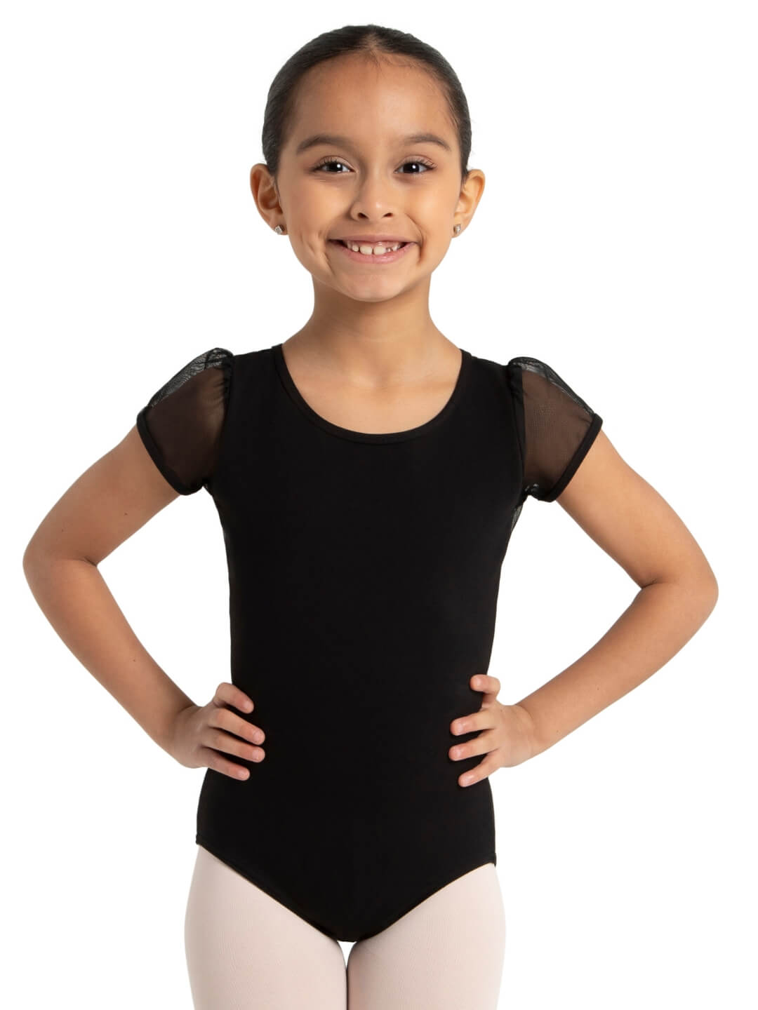 Capezio Girls Puff Sleeve Leotard
