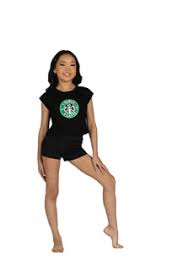 DanzNMotion Kids "I Dance a Latte" Dance Tee