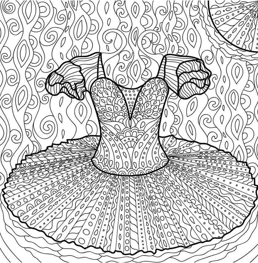 Abundance: A Coloring Book For Dancers