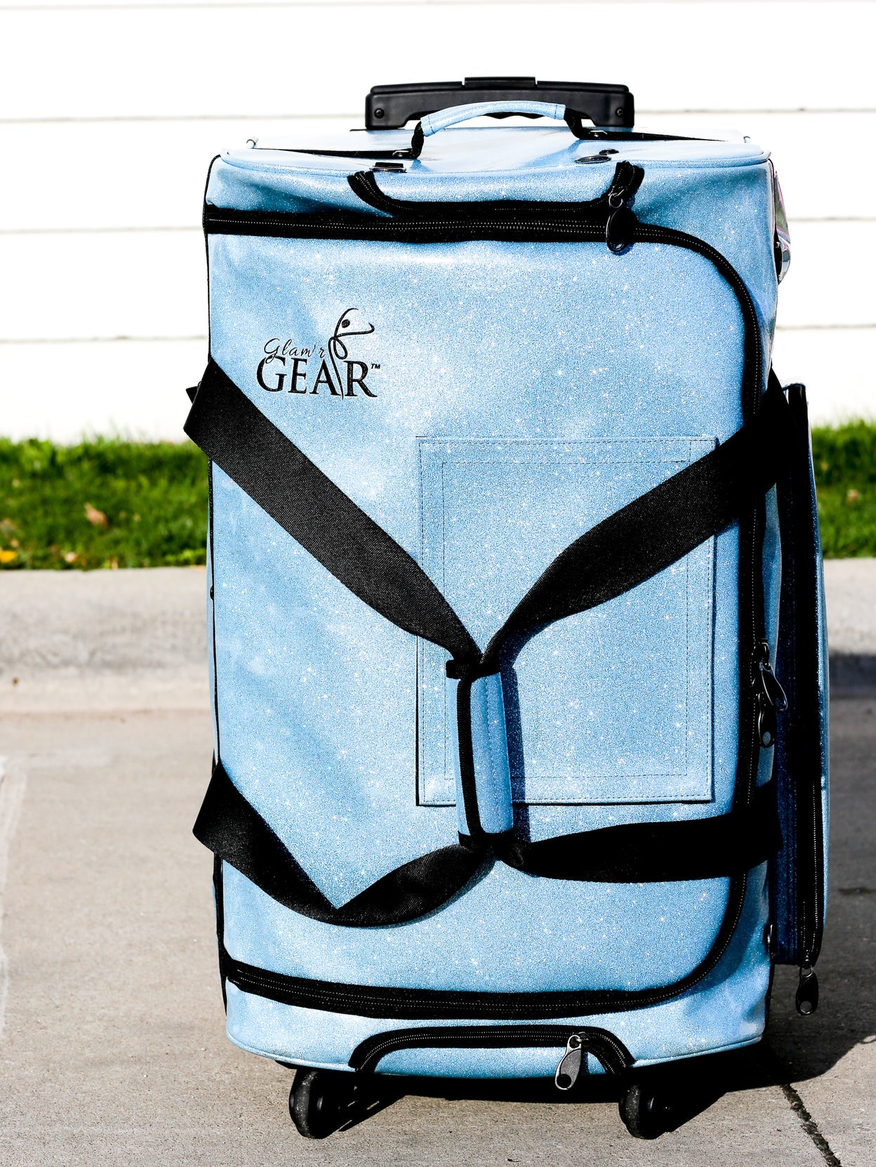 GlamRGear Glitter Rolling Garment Bag