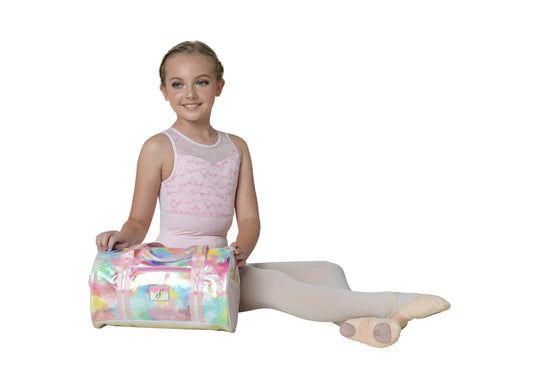 DanznMotion Pastel Clouds and Hearts Duffle