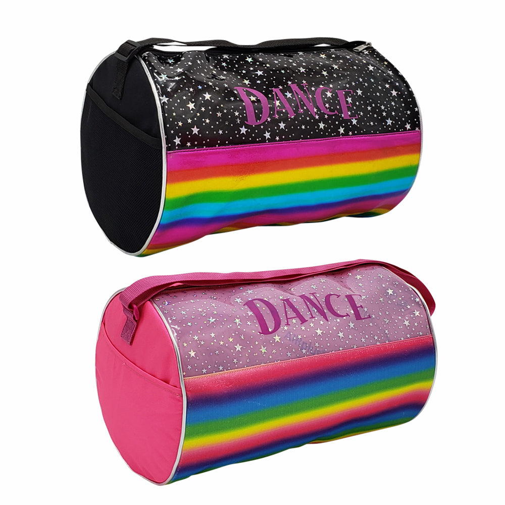 TYVM Rainbow stripe Duffle