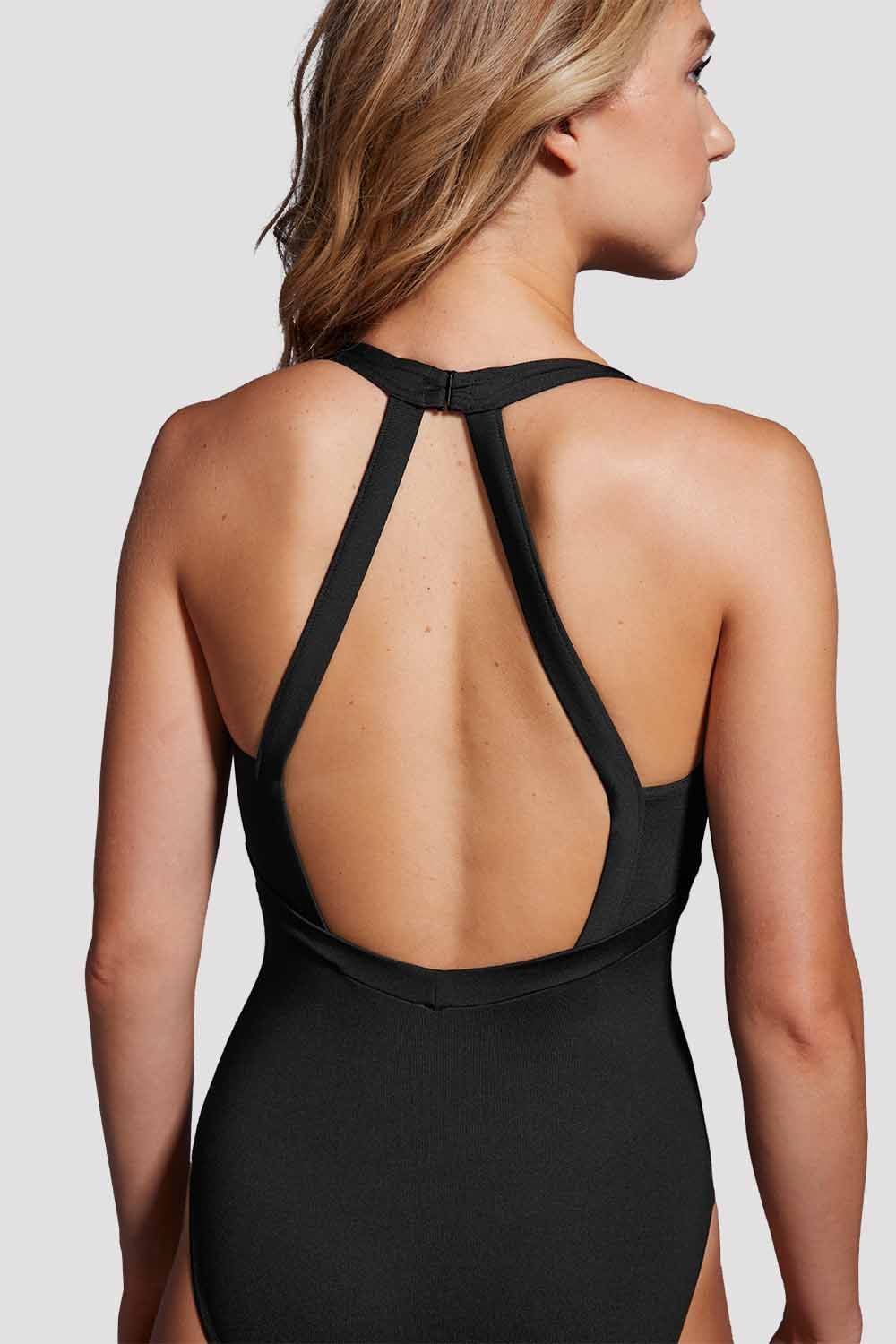 Bloch Adult Mirella Black Label Halter Leotard