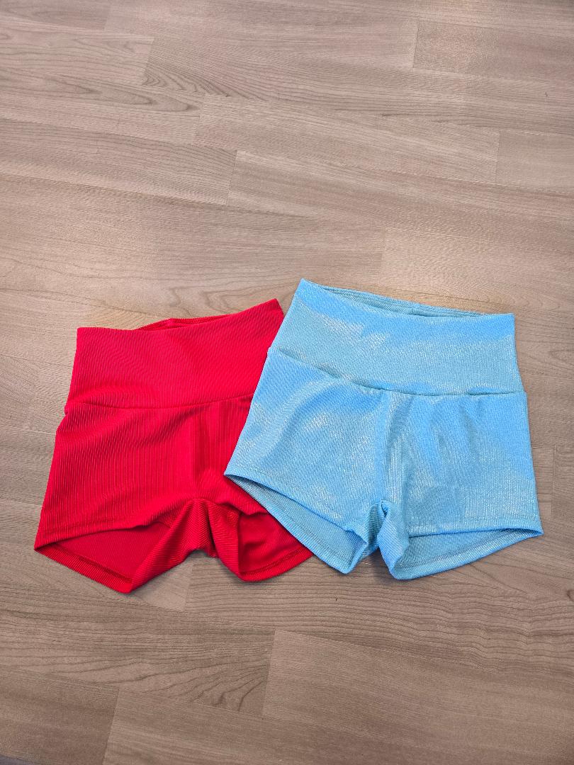 So Kali Ribbed Booty Short
