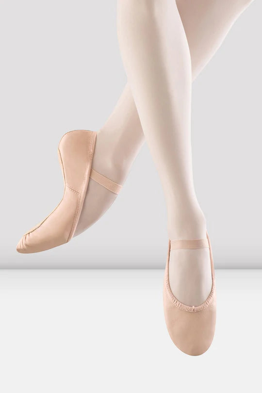 Bloch Dansoft Leather Full Sole Ballet Shoe Pink Children