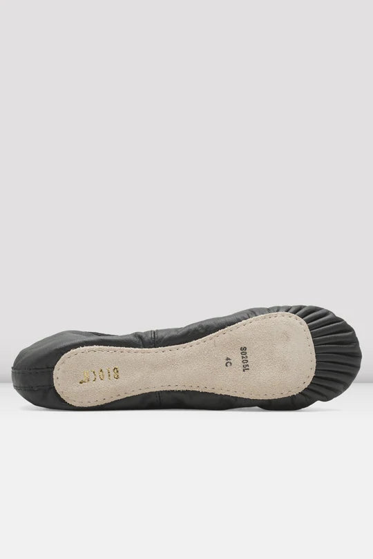 Bloch Dansoft Leather Sole Ballet Shoe Black