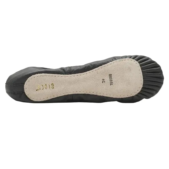 Bloch Dansoft Leather Sole Ballet Shoe Black