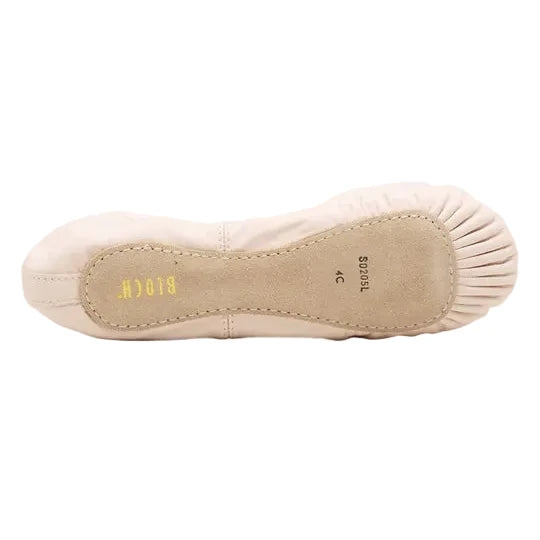 Bloch Dansoft Leather Full Sole Ballet Shoe Pink Children