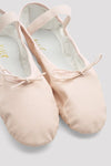 Bloch Adult Dansoft Leather Full Sole Ballet Shoe Pink
