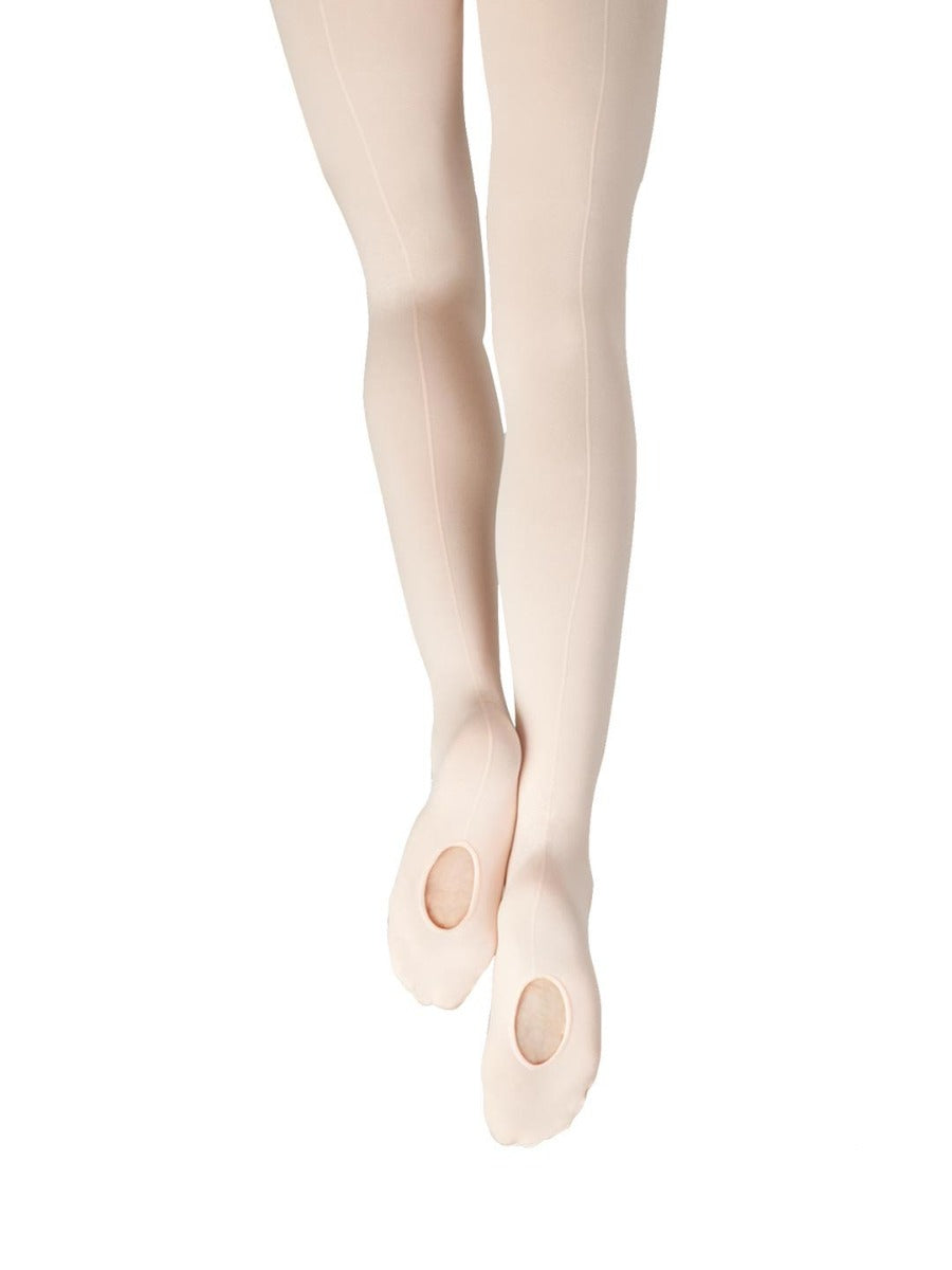 Capezio Mesh Transition W/Mock Seam Children