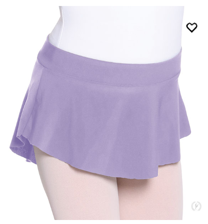 Eurotard High Low Pull On Mini Ballet Skirt Children