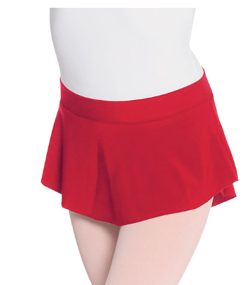 Eurotard High Low Pull On Mini Ballet Skirt Children