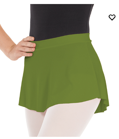 Eurotard High Low Pull On Mini Ballet Skirt