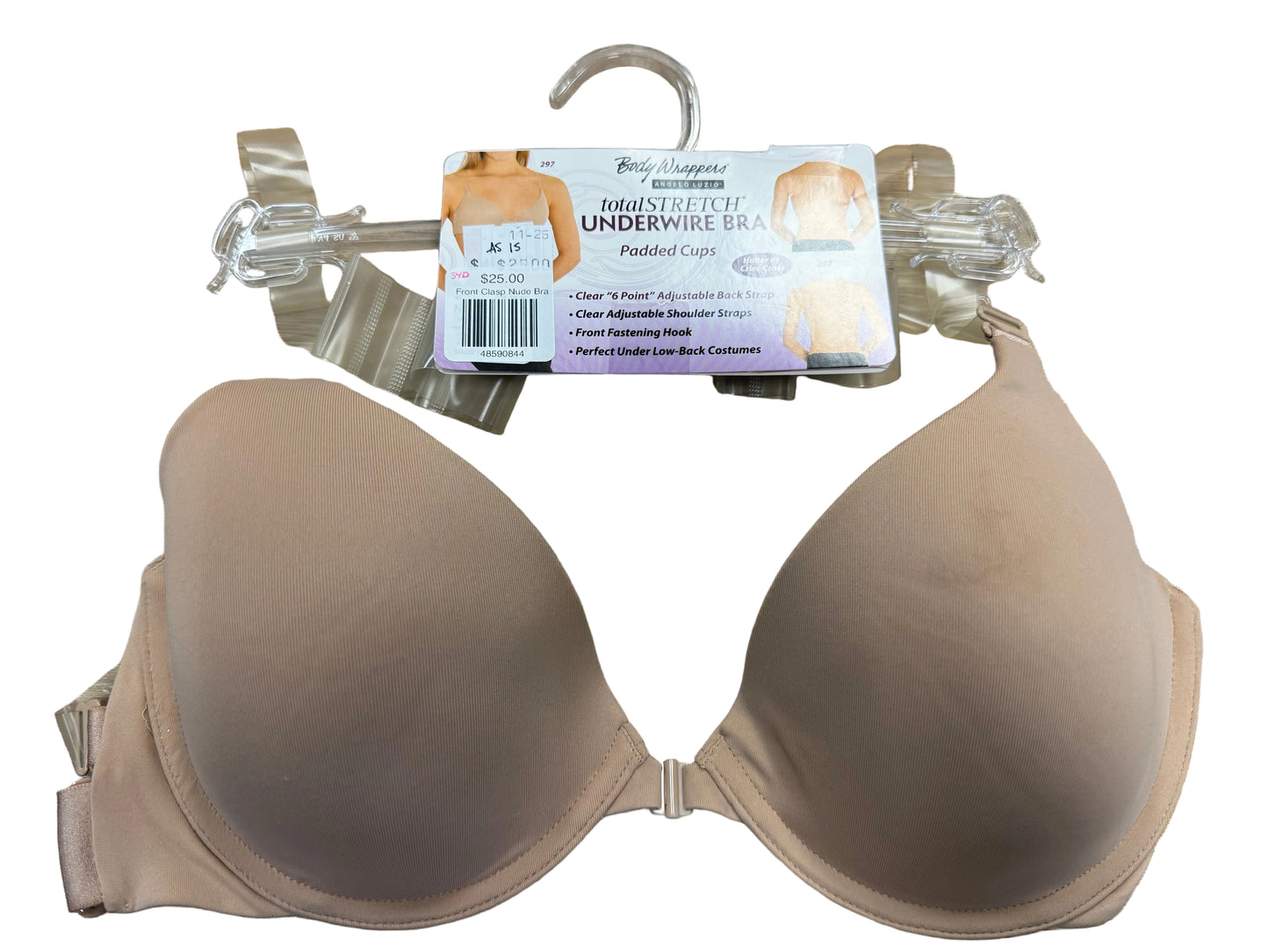 Front Clasp Nude Bra