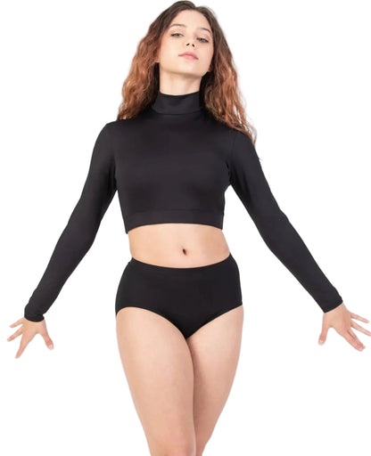 ProWEAR Women’s Long Sleeve Turtleneck Midriff Pullover