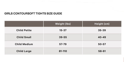 Bloch Kids ContourSoft Economy Footed Tights