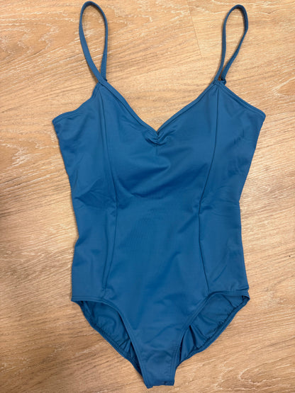 Capezio Studio Collection Adult Dual Pinch Camisole Leotard W/ Princess Seams, Adjustable Straps, and BraTek