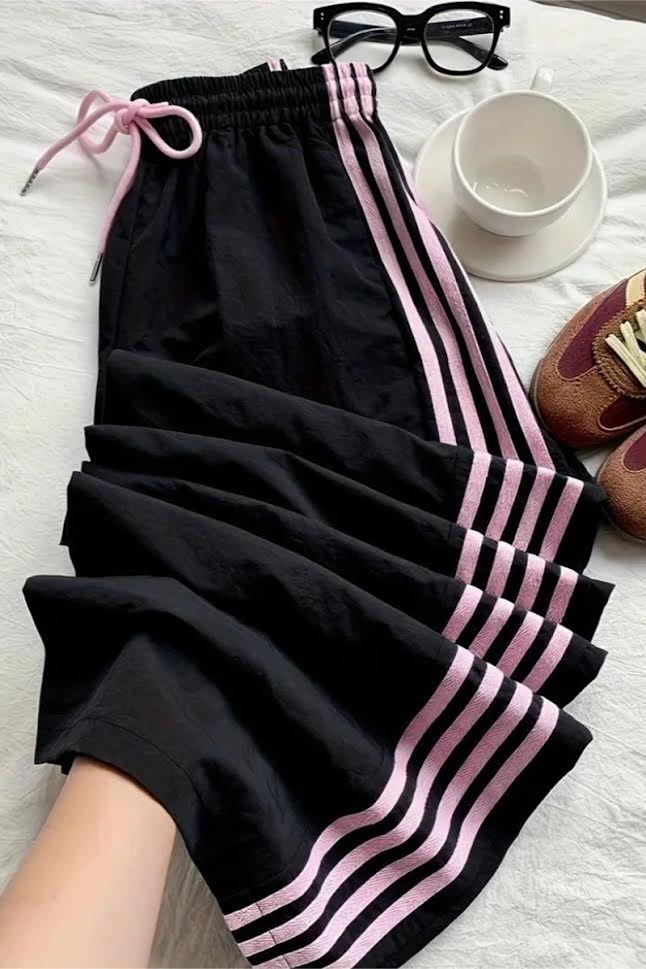 Adult Striped Track pants