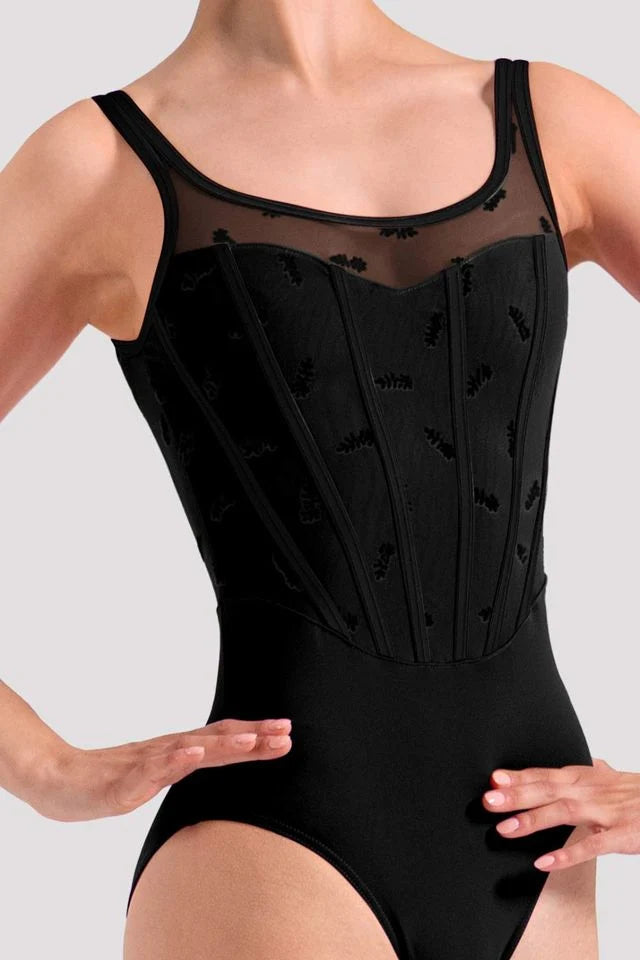 Bloch Ladies Evelyn Floral Tank Leotard