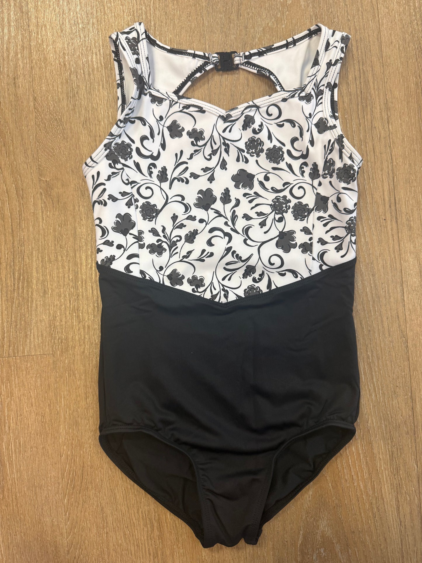 DanzNMotion Kids Floral Tank Leotard