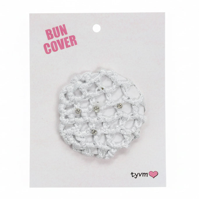 TYVM Crystal Braided Bun Cover 3”