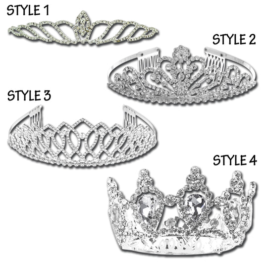 TYVM Crystal Tiaras and Crown