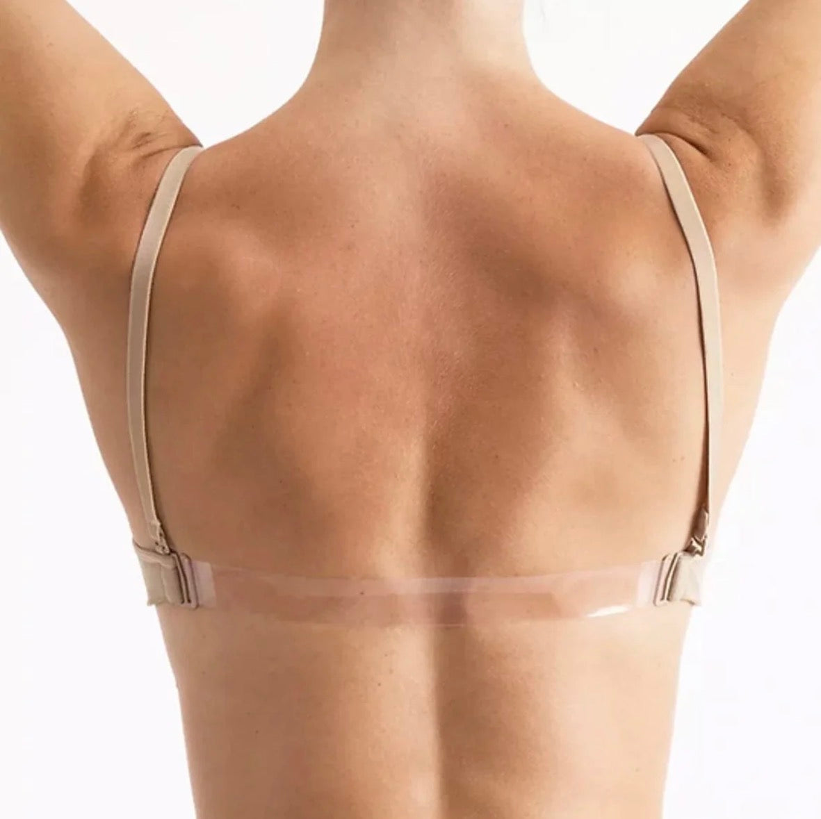 Silky Dance Clear Back Bra with Removable Padding