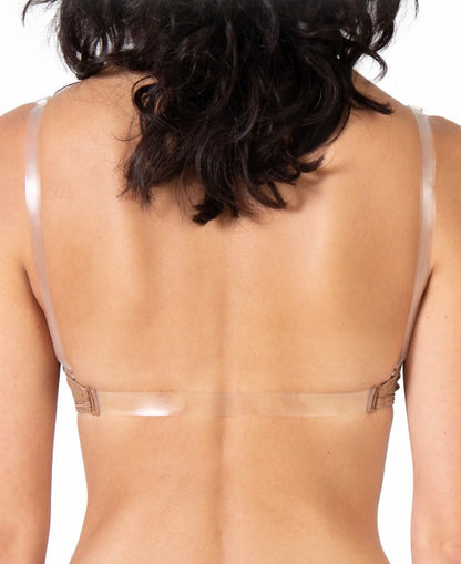 Body Wrappers Deep V Plunge Bra with Removable Padding - WOMENS