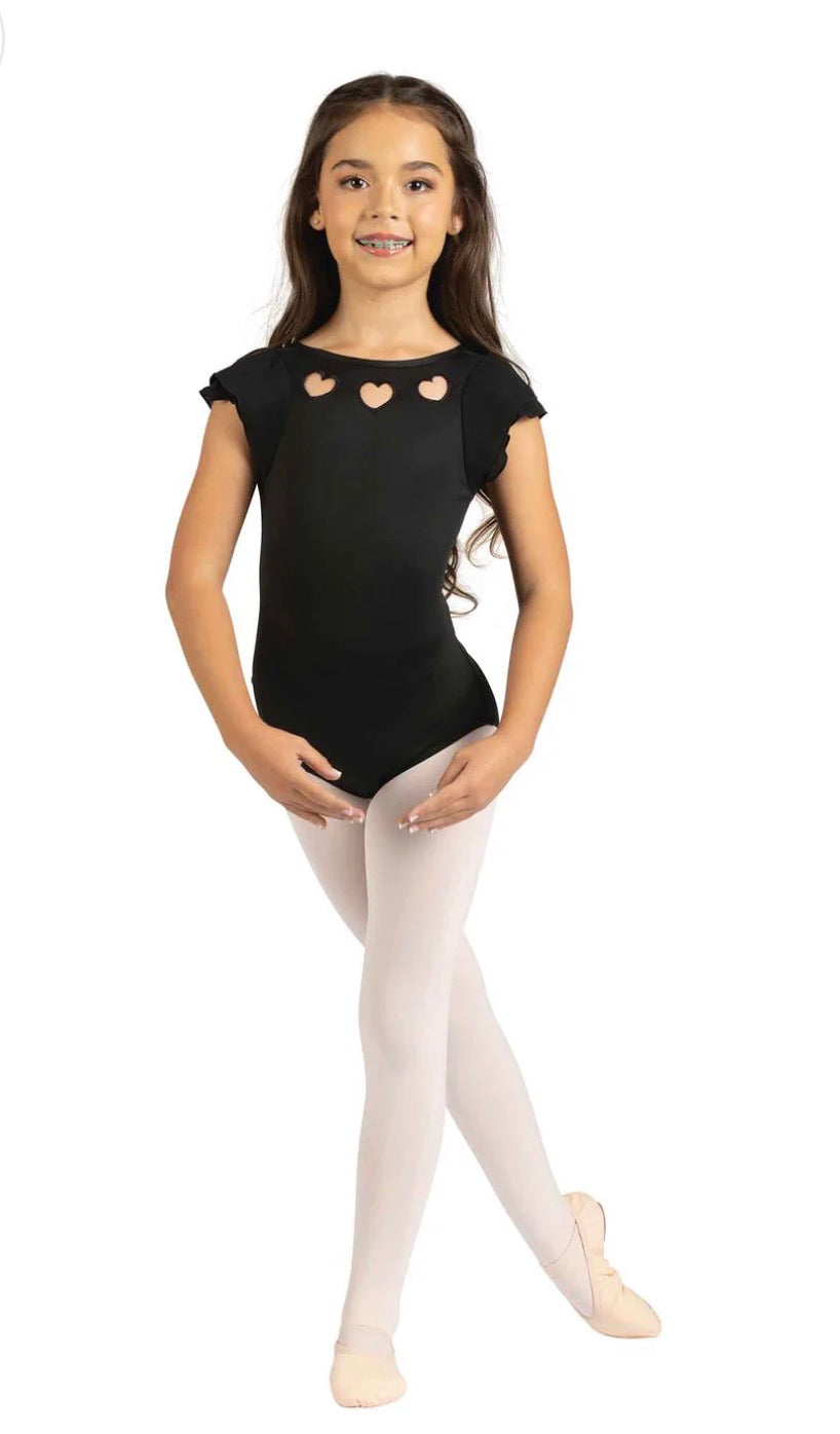 DanzNMotion Kids Triple Heart Leotard