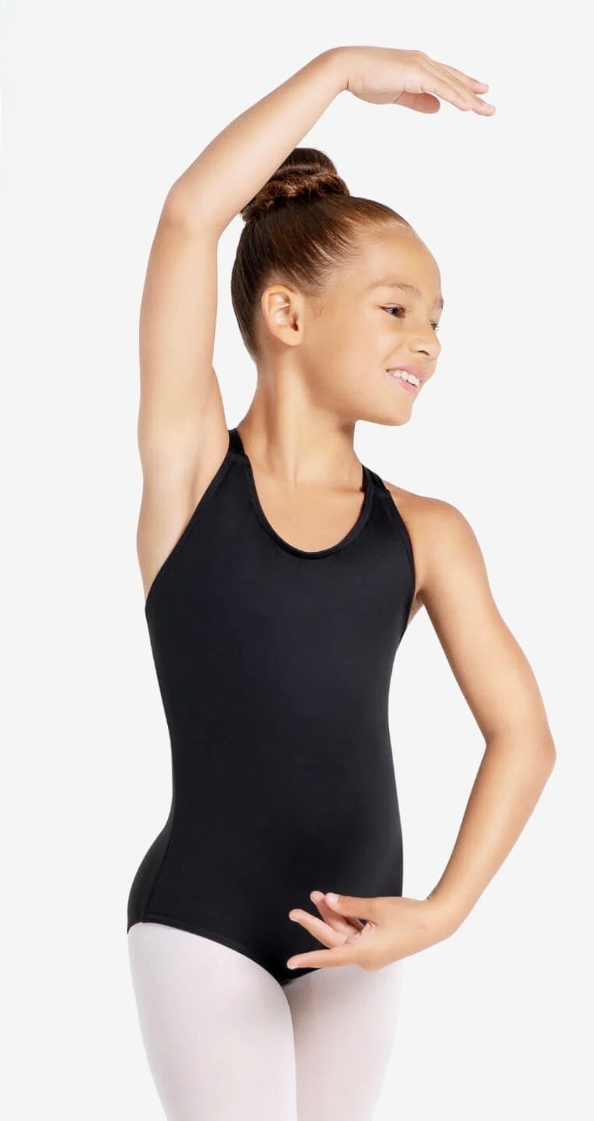 Capezio Girls Wide Strap Halter Leotard