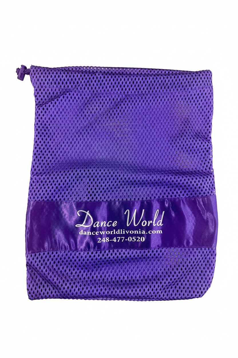 Dance World Mesh Shoe Bag