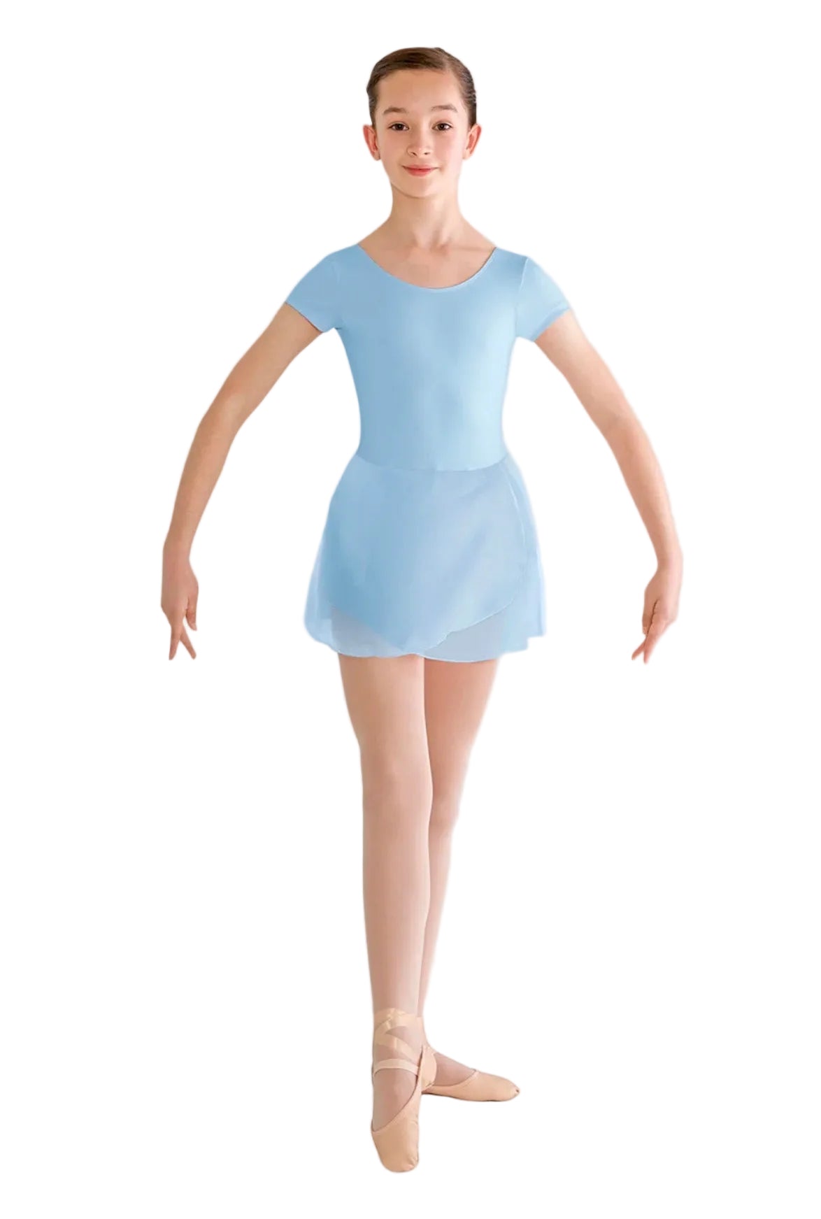 Bloch Prisha Short Sleeve Skirted Leotard Children