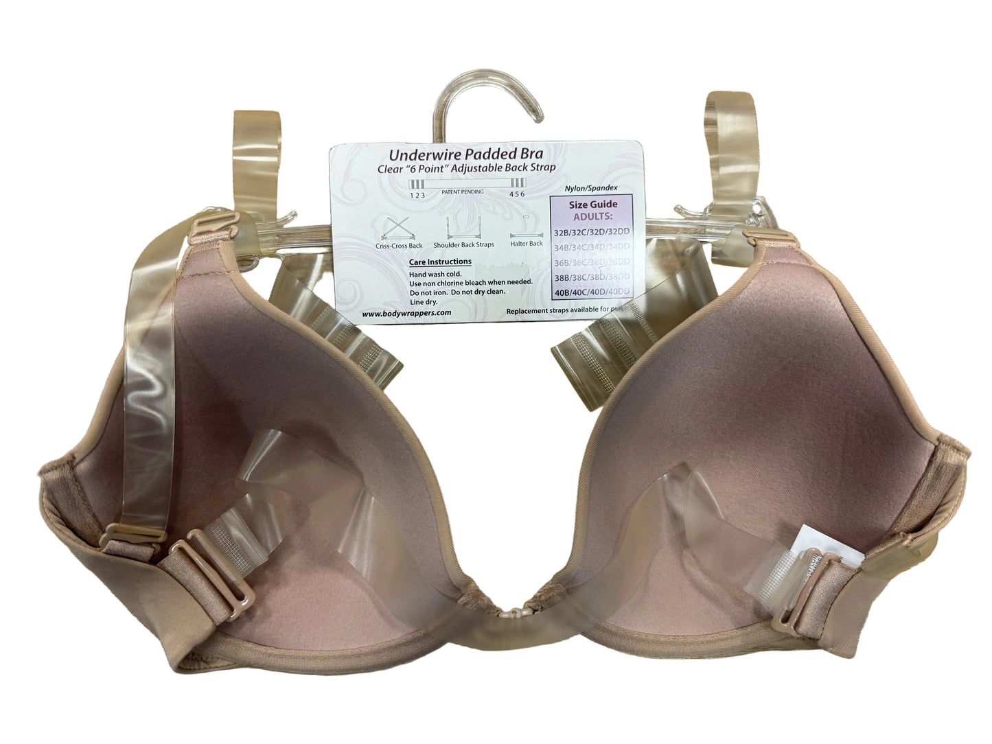 Front Clasp Nude Bra