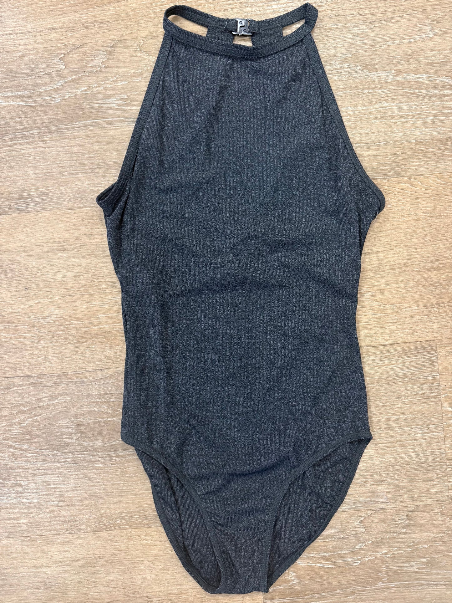 Danz N Motion Ribbed Cutaway Tank Leotard