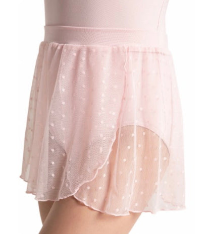 Capezio Kids Dot On Pull On Skirt