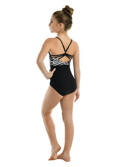 Zebra Strappy Cami Leo