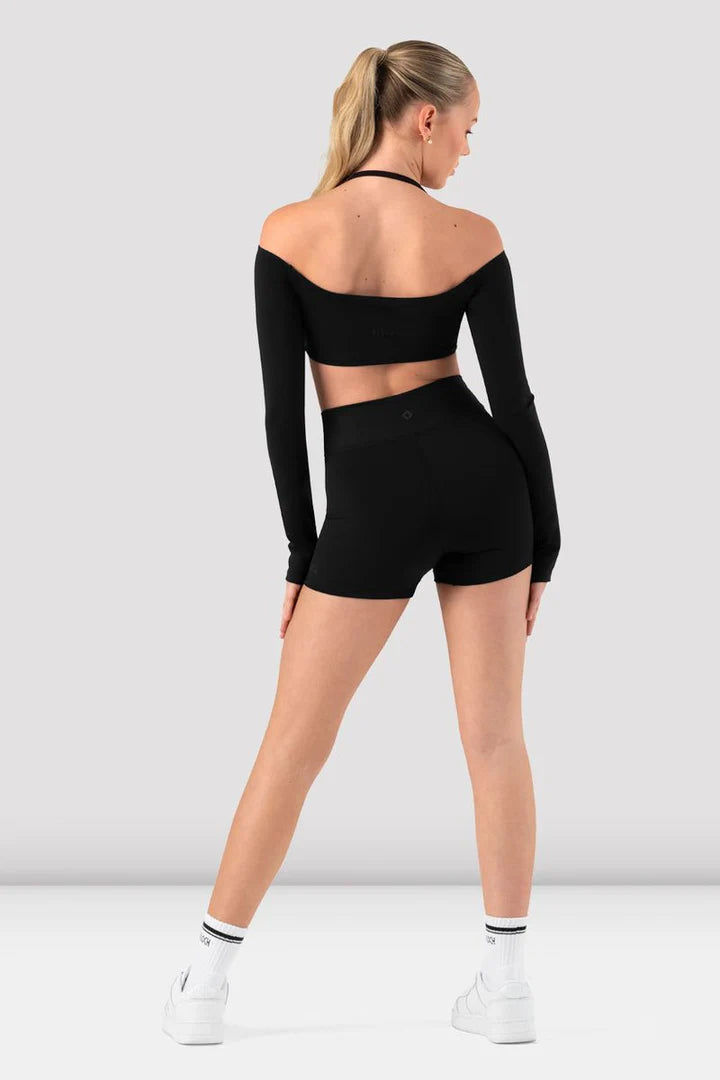 Bloch  Girls Criss Cross Bolero Crop Top