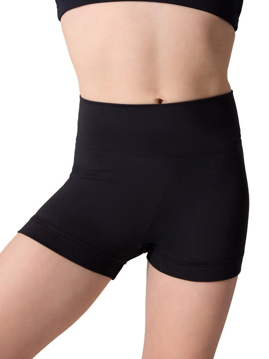 Capezio Studio Collection High Waisted Short Girls