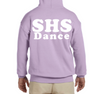 SHS Hoodie with SHS on back in PUFF FABRIC