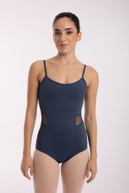 Intermezzo Adult Camisole Leotard w/ Mesh Inserts