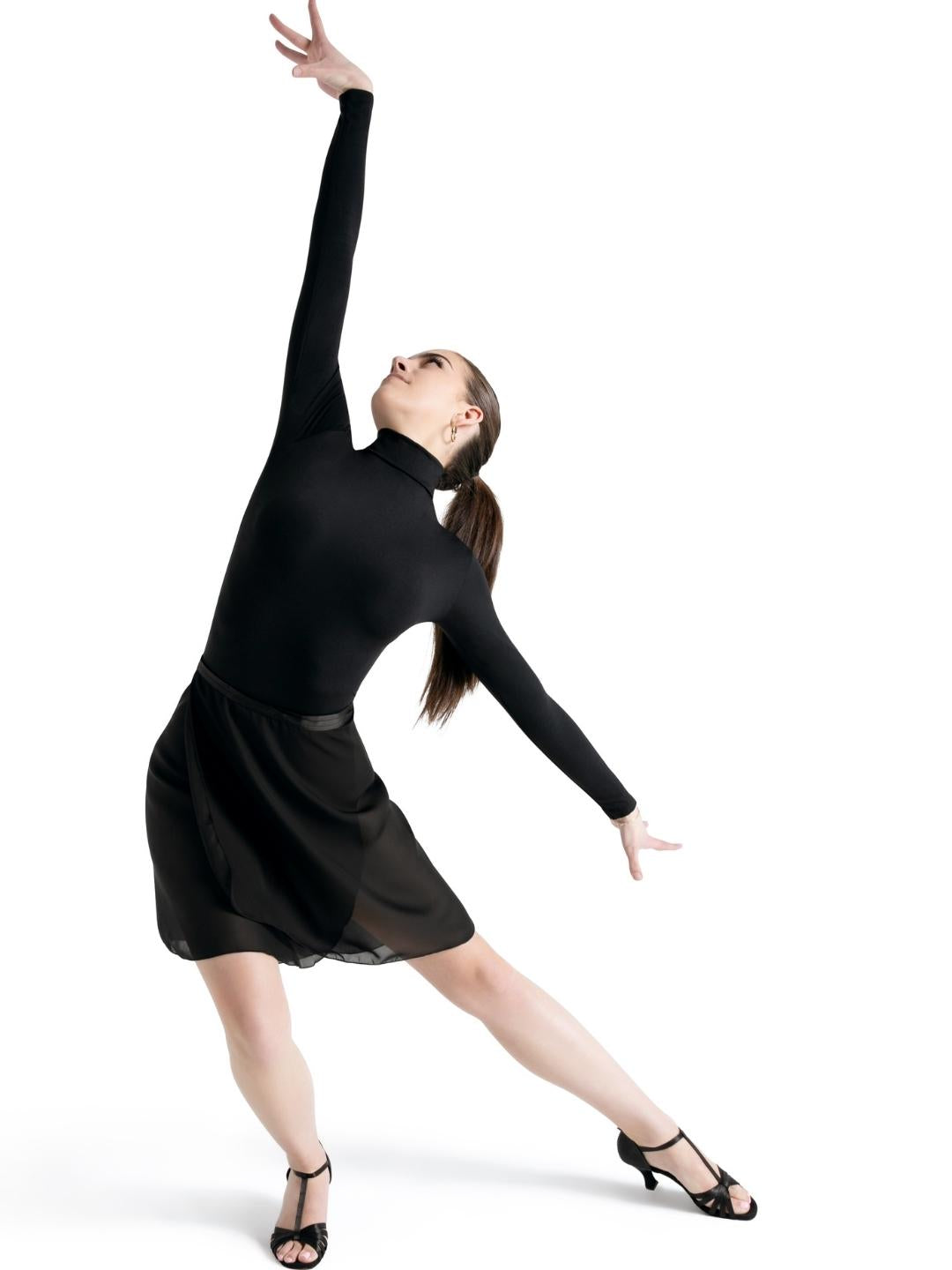 Capezio Adult Georgette Long Wrap Skirt