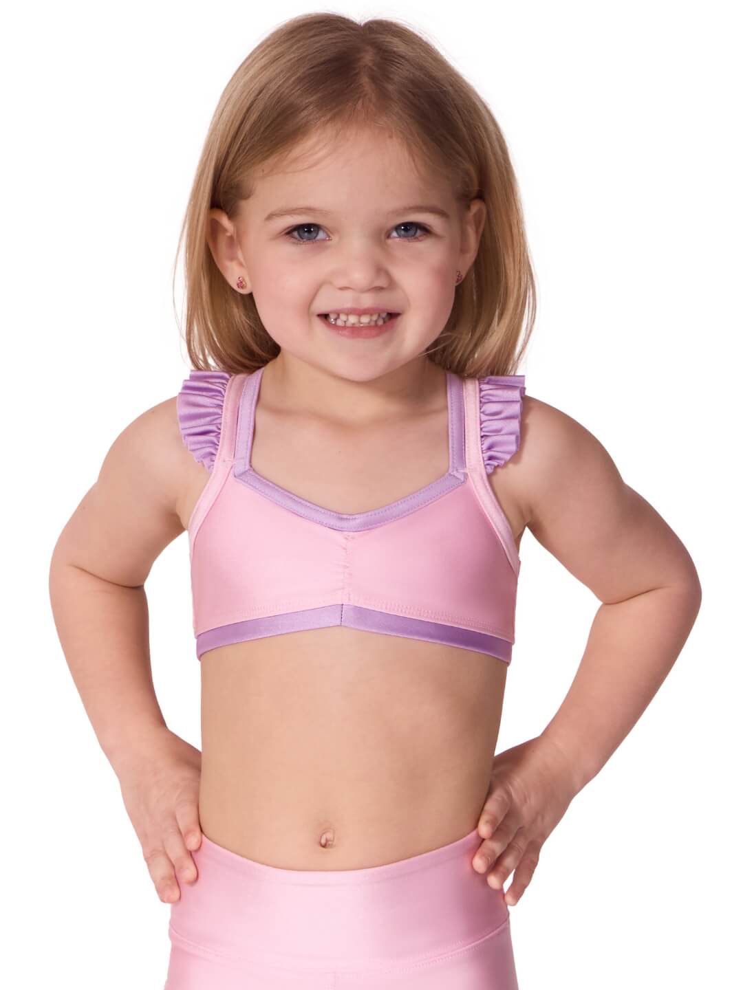 Capezio Kids Jet Setter Twirl Bra Top