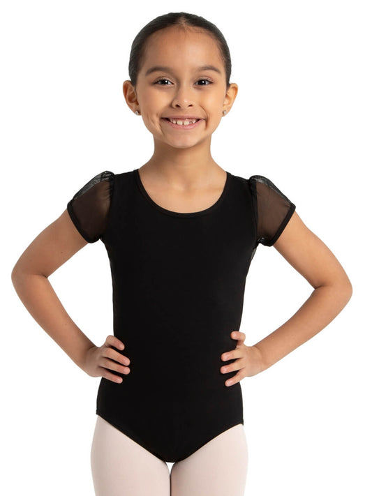 Capezio Girls Puff Sleeve Leotard