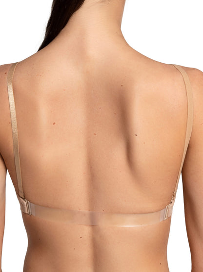 Capezio Over & Unders Clear Back Bra