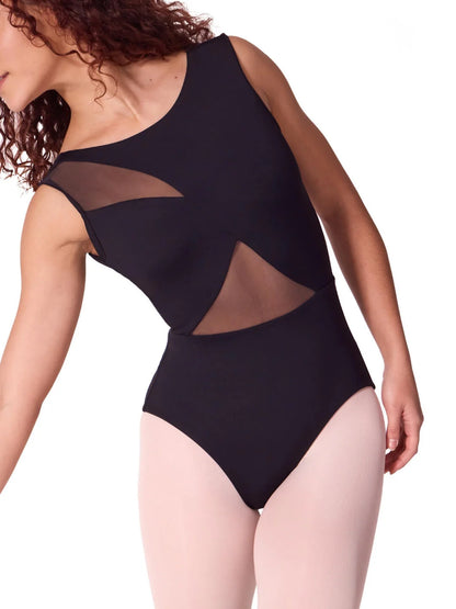 Capezio Asymmetrical Boat Neck Leotard